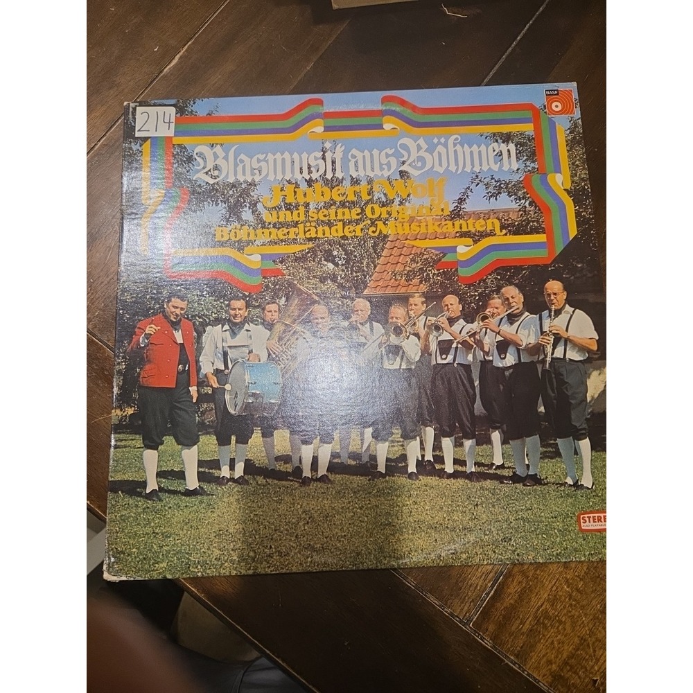 Blasmusik aus Böhmen, Hubert Wolf & seine Original Böhmerländer Musikanten.